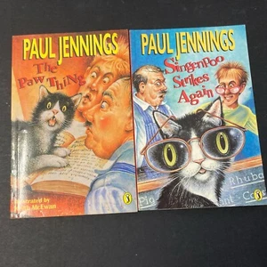 The Paw Thing + Singenpoo Strikes Again by Paul Jennings , 1990s Set 2 - Picture 1 of 11
