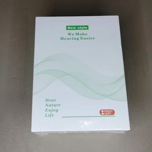 New Style We Make Hearing Easier Nano Rechargeable Touch Hearing Aids (READ) - Picture 1 of 9