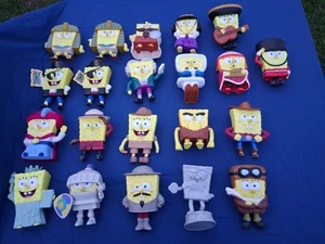 21- 2005 Burger King Spongebob Squarepants Figures ALL IN VERY GOOD CONDITION - Picture 1 of 8