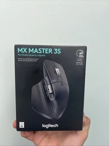 Logitech MX Master 3S Performance Bezprzewodowa mysz Bluetooth Grafitowa NOWA ZAPIECZĘTOWANA - Zdjęcie 1 z 7