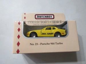 Matchbox Collectors Choice - No.23 Porsche 944 Turbo - Picture 1 of 3