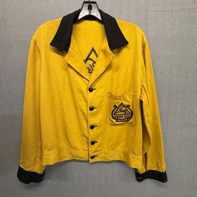 VTG 50s 60s Blatz Beer Band Jacket Chainstitch Patches Workwear Small/Medium - Image 1 of 4