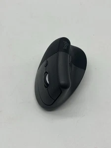 Logitech Lift Wireless Vertical Mouse Graphite w/Dongle Right Handed WORKS GREAT - Picture 1 of 5