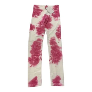 Nike Girls Leggings Pink Tie Dye Large Tight Fit Mid Rise Full Length DX5045-... - Picture 1 of 6