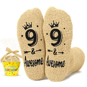 9th Birthday Gift Ideas for Girls - Socks Birthday Gifts for 9 Year Old Boys ... - Picture 1 of 6