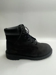 Timberland 6-Inch Premium Waterproof-K Boot Black Nubuck Boys Size 5 - Bild 1 von 10