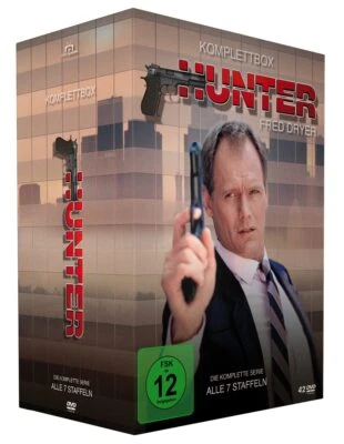 HUNTER: The Complete TV Series 1 2 3 4 5 6 7 *Fred Dryer* NEW Region 2 DVD - Image 1 of 2