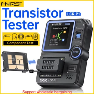 FNIRSI LCR-P1 Transistor Tester Diode Triode Capacitance Meter LCR ESR MOSFET - Picture 1 of 15