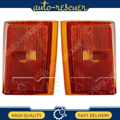 Conjunto de luces marcadoras laterales izquierda derecha TYC 2x para Chevrolet C1500 1988 hasta 1993 Foto 1 de 4