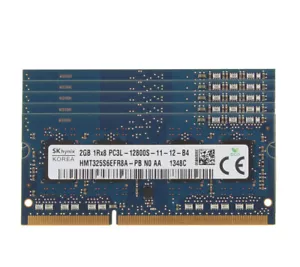 4pcs Hynix 2GB PC3L-12800 1Rx8 DDR3L 1600Mhz 204Pin Laptop RAM Memory SODIMM &__ - Picture 1 of 8