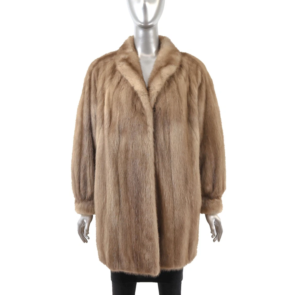 Cochecito visón marrón claro - Talla M Foto 1 de 4