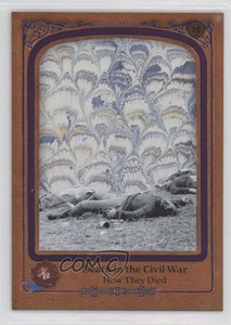 2022 Historic Auto Civil War Did You Know Purple Foil 8/10 Death in the #16 c9a