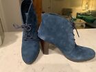 Blue Suede Boot shoe NEW