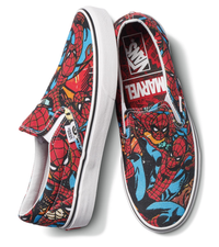 VANS X MARVEL 2018 (Homem-aranha) Sapatilha Tênis para Skate Vermelho Preto Masculino Tamanho 10 Novo Novo Na Caixa