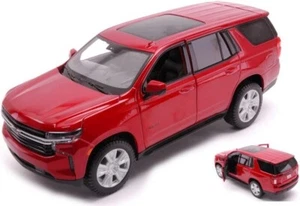 2021 CHEVROLET TAHOE RED METALLIC 1/26 DIECAST MAISTO 31533 BULK Pack - Picture 1 of 1
