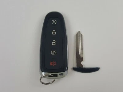 ORIGINAL LINCOLN MKS MKX MKT 11-20 OEM FOB LLAVE INTELIGENTE MENOS ENTRADA CONTROL REMOTO COCHE EN BLANCO Foto 1 de 4