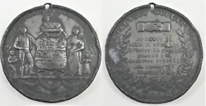 Medalla única de la Sociedad de Templanza, conmemorando la Declaración de 1833 (F) - Imagen 1 de 1