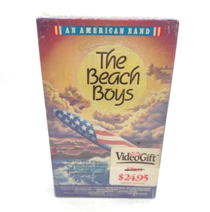 Vintage The Beach Boys An American Band BETAMAX Beta Tape Movie 1985 New Sealed - Imagen 1 de 6