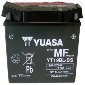 Yuasa (Yuam6219Bl) Yt19Bl-Bs Sealed Battery 58-1311 2113-0360 49-1970 YUAM6219BL