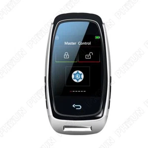 Silver Modified Remote Smart LCD Screen Key Shell For BMW /Kia/Benz/Ford/Hyundai - Picture 1 of 17