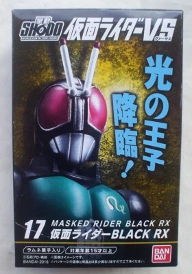 MASKED RIDER BLACK RX Shodo Kamen Rider VS Series 4 figure 17 1:18 Bandai 2016 - Image 1 of 4