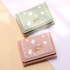 High Capacity Short Wallet PU Leather Coin Purse Portable Card Bag  Ladies