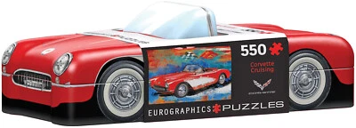 1965 Corvette Sting Ray Puzzle 550-Piece in Collectible Tin - Image 1 of 4