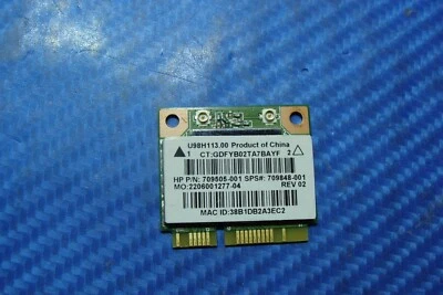 HP 15.6" 15-f023wm OEM Laptop Wireless WiFi Card 709505-001 GLP* - Image 1 of 3