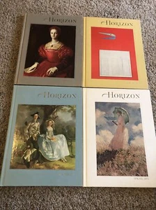 HORIZON MAGAZINE OF THE ARTS VOL. XV 1973 COMPLETE Set Spring Sum Fall Winter - Picture 1 of 11