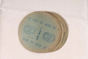 10 Sheets Sandpaper Sanding Discs 400 250mm Ø Round - Picture 1 of 7