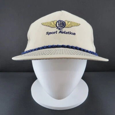 Sombrero Swingster Vintage Años 80 90 EAA Deportes Aviación Snapback Foto 1 de 3