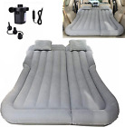 Goldhik Suv Car Inflatable Air Mattress Camping Bed With Full, Silver