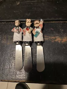 "Juego de esparcidores de decoración de chef de acero inoxidable Cardinal Inc. de 3-5""" - Imagen 1 de 7