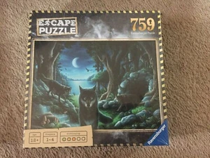 RAVENSBURGER- ROMPECABEZAS DE ESCAPE- MALDICIÓN DE LOS LOBOS- 759 PIEZAS- NUEVO - Imagen 1 de 2