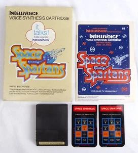 Intellivision Spiel in OVP -- SPACE SPARTANS -- Mattel (no Atari) - Bild 1 von 3