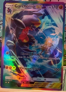 Garchomp ex -- Triumphant Light Pokemon Pocket FANMADE Full Alt Art HOLO - Picture 1 of 2