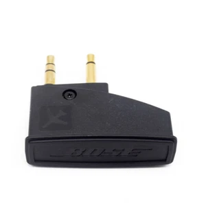 10X BOSE-QC2 QC3 QC15 QC20 QC25 & AE2 AE2W Headphones Airplane Airline Adapter - Picture 1 of 3