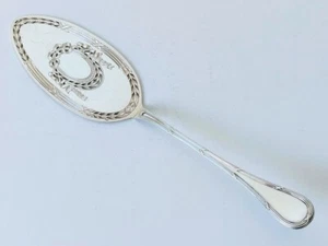 Antique German 800 Silver Cake Pie Server Spatula Louis XV Style c.1910 - Picture 1 of 8