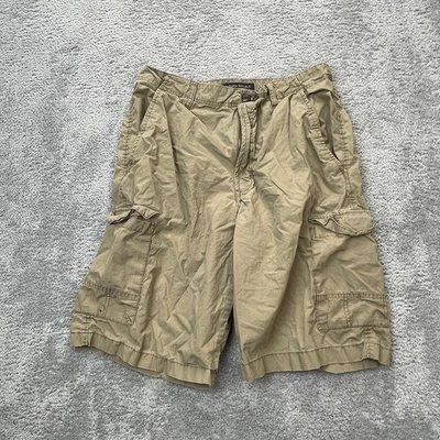 Pantalones Cortos Banana Repubic Para Hombres 34 Beige Bolsillos de Carga Clásicos Informales Utilitarios Algodón Foto 1 de 4