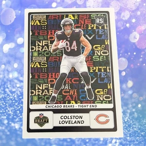 Panini NFL Sticker & Card Colletion 2025 Sticker Nr.555 Colston Loveland - Bild 1 von 1