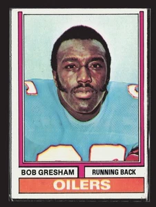 1974 Topps #362 Bob Gresham Houston Oilers EX - Picture 1 of 2