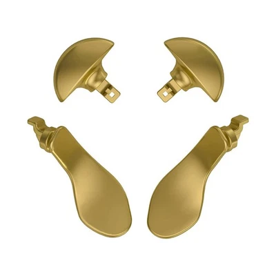 4Pack Metal Back Paddles for PS5 Edge Controller Interchangeable DIY Back Button - Image 1 of 4