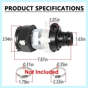 Dishwasher Pump Wash Kit for Ge WD26X23258 WD26X225 WD26X22518 WD26X22826 - Picture 1 of 14