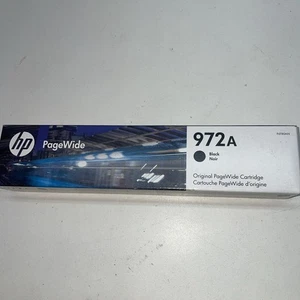 HP Original Page Wide Cartridge 972A Black Wygasa styczeń 2025 F6T80AN NowyA/25 - Zdjęcie 1 z 10