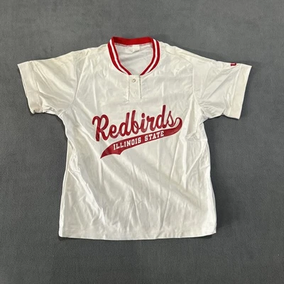 Винтажная бейсбольная футболка Illinois State Redbirds No33 NCAA Wilson XXL - Изображение 1 из 4