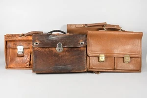 C03A47- 4x Dokumententasche ua Leder - Bild 1 von 12