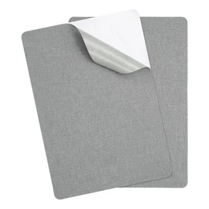 8x11 Inch Linen Repair Patches, 2Pcs Self-Adhesive Fabric Patch, Light Blue - Picture 1 of 6