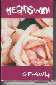 Headswim Crawl cassette Europe Epic 1995 cassette single in card outer slip case - Picture 1 of 2
