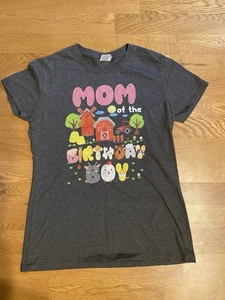 Camicia Mamma Del Compleanno Ragazzo Fattoria - Piccola - Foto 1 di 2