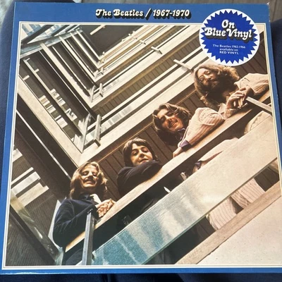 Beatles 1967 1970 Apple Double Blue Vinyl Lp Pcspb718  Hits Compilation vg+vg+ - Image 1 of 4